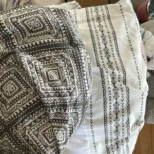 Levtex Aztec Crib Sheet, Crib Skirt, Diaper Holder